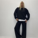 coordinato in tessuto elasticizzato punto milano